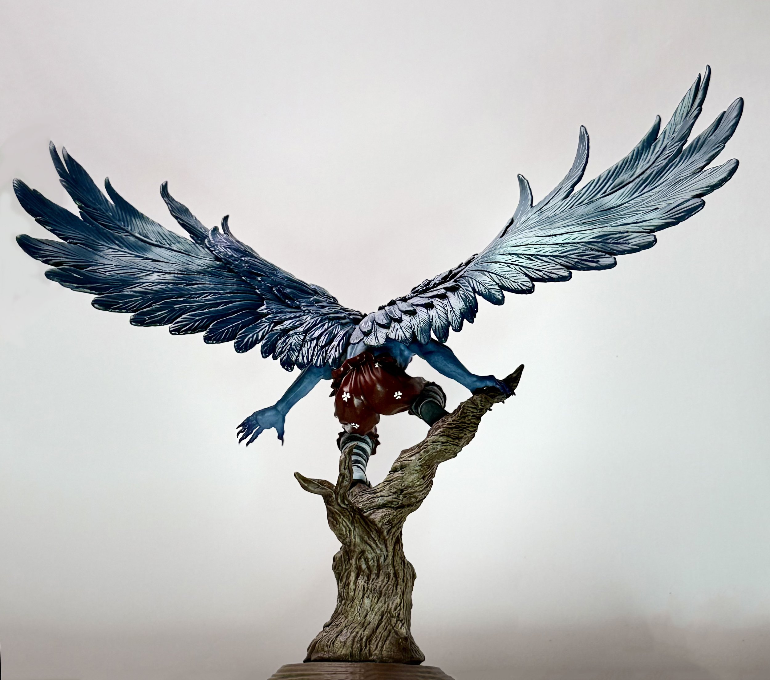 Karasu Tengu (Painted) — Xiangzi Li Art
